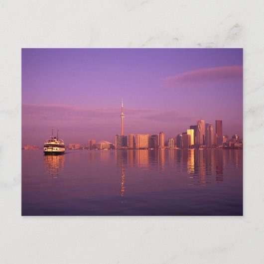 Carte Postale Toronto Skyline, Ontario, Canada (Devant)
