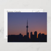 Carte Postale Toronto sur Sunset Postcard (Devant / Derrière)