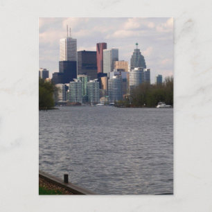 Carte Postale Toronto Water Vue frontale de Centre Island V1