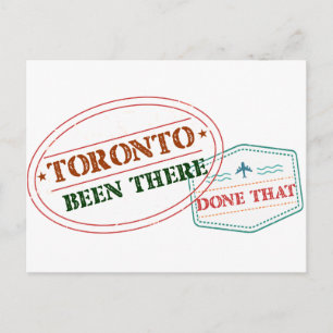 Carte Postale Toronto Y a-t-il fait cela