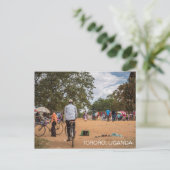Carte Postale Tororo Ouganda Market Travel. Personnaliser (Debout devant)