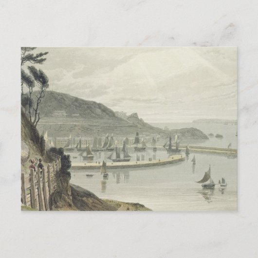 Carte Postale Torquay, Devon, du volume VIII de "A Voyage Arou (Devant)