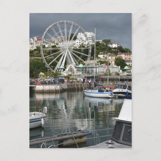 Carte Postale Torquay Ferris Wheel, Devon, Angleterre Postcard (Devant)