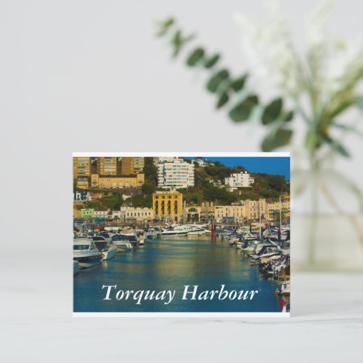 Carte postale Torquay Harbour (Debout devant)