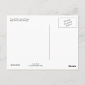 Carte postale "Torre de Belem, Lisboa" (Dos)