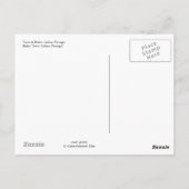 Carte postale "Torre de Belem, Lisboa" (Dos)