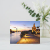 Carte Postale Torre del Oro (Debout devant)