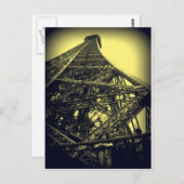 Carte Postale Torre Eiffel (Devant / Derrière)