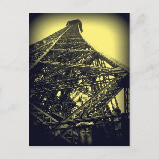 Carte Postale Torre Eiffel (Devant)