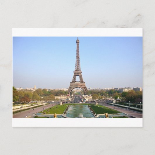 Carte Postale Torre Eiffel (Devant)