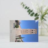 Carte Postale Torre mudejar, Teruel (Debout devant)