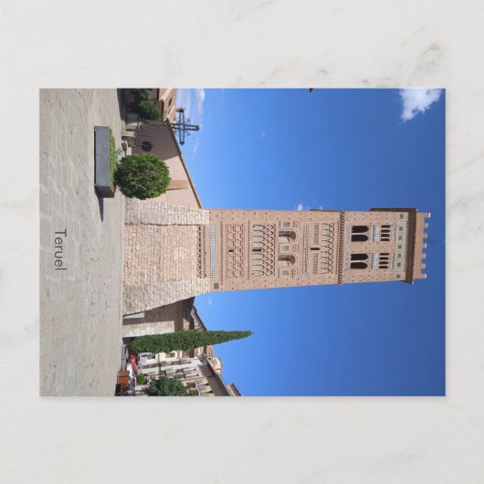 Carte Postale Torre mudejar, Teruel (Devant)