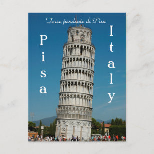 Cartes Postales Tour Pise Originales Zazzle Be