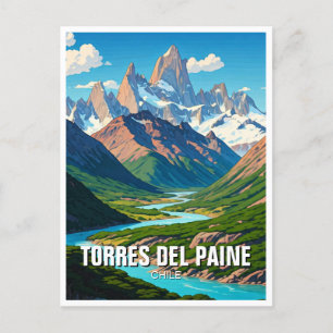 Carte Postale Torres Del Paine Chili