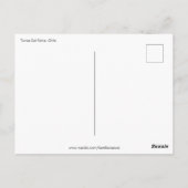 Carte Postale Torres Del Paine, Patagonie, Chili (Dos)