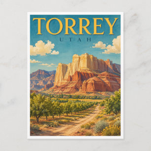 Carte Postale Torrey Utah Capitol Reef GeoSaga