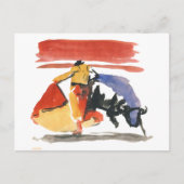 Carte Postale torro & torrero (Devant)