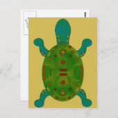 Carte postale tort marron (Devant / Derrière)