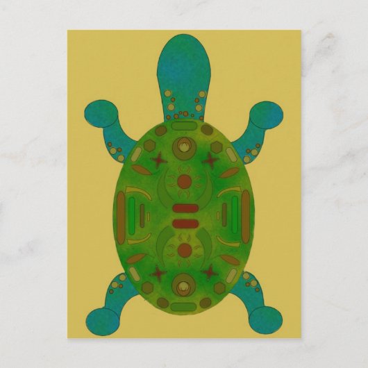 Carte postale tort marron (Devant)