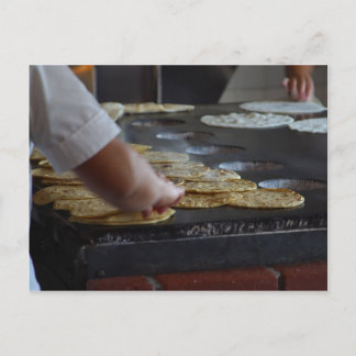 Carte Postale Tortillas Fabriquées Dans La Vieille Ville De San