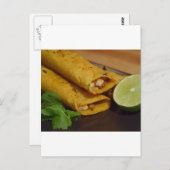 Carte Postale Tortillas Flautas (Devant / Derrière)