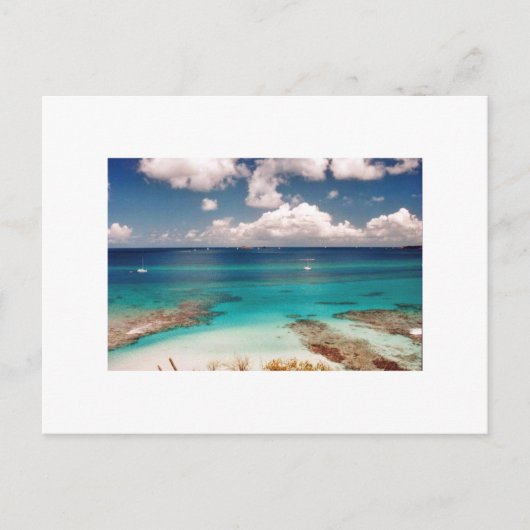Carte Postale Tortolla BVI, Caraïbes (Devant)