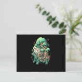 Carte Postale Tortue (Debout devant)