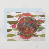 Carte Postale Tortue (Devant / Derrière)