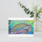 Carte Postale Tortue 7 (Debout devant)