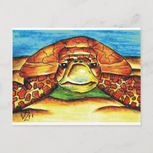 Carte Postale Tortue de mer