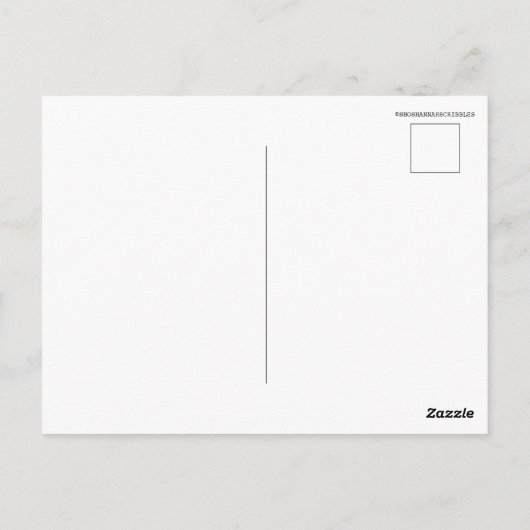 Carte Postale Tortue de mer Tortue Moons Pattern (Dos)