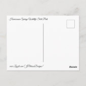 Carte Postale Tortue de soleil (Dos)