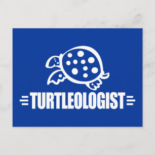 Carte Postale Tortue drôle