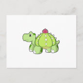 Carte Postale Tortue en cactus (Devant)