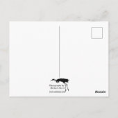 Carte Postale Tortue haute (Dos)