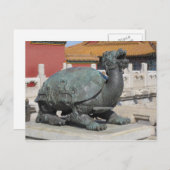 Carte postale Tortue Lion (Devant / Derrière)