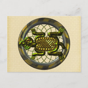 Carte Postale Tortue maya