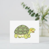 Carte Postale Tortue mignonne (Debout devant)