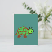 Carte Postale Tortue mûre (Debout devant)