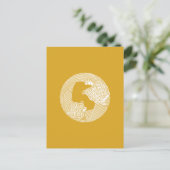 Carte Postale Tortue parent-enfant (Debout devant)