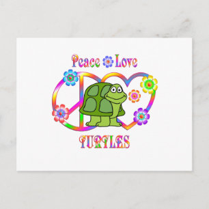 Carte Postale Tortues de paix