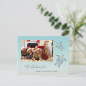 Carte Postale Tortues marines Noël Mele Kalikimaka | Name (Debout devant)