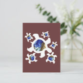 Carte postale Tortues terrestres (Debout devant)
