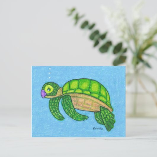 Carte postale TORTUGA (Debout devant)