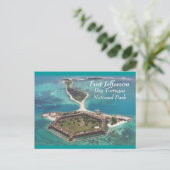 Carte Postale Tortugas sec Fort Jefferson (Debout devant)