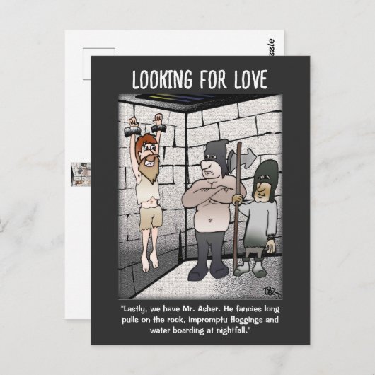 Carte Postale Torture (Devant / Derrière)