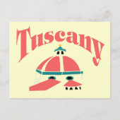Carte Postale Toscane (Devant)
