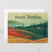 Carte Postale Toscane (Devant / Derrière)