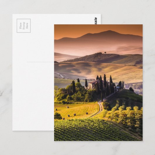 Carte Postale Toscane (Devant / Derrière)