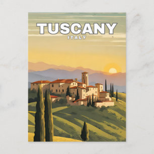 Carte Postale Toscane Exotique